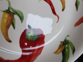 Emma Bridgewater - Vegetable Garden - Chillies - Medium Pasta Bowl *b-keuze*