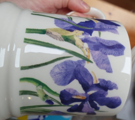 Emma Bridgewater - Flowers - Blue Iris - 1/2 Pint Mug