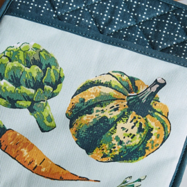 Ulster Weavers Heat Resistant Pot Mat - Vegetable Medley - per stuk