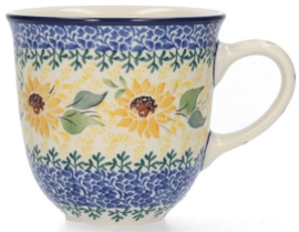 Bunzlau Tulip Mug 330 ml - Sunflowers - Van Gogh Collection