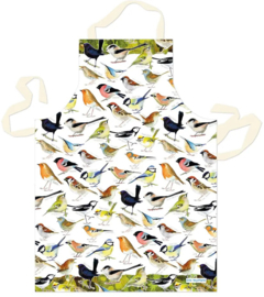 Emma Ball Cotton Apron - British Birds