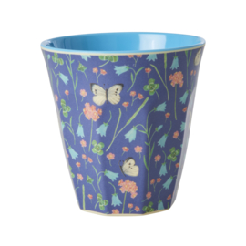 Rice Melamine Cup - Butterfly Field Print - 250 ml