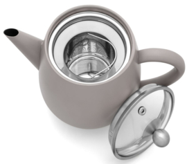 Bredemeijer Duet Eva 1,1 liter -Mat Betongrijs- inclusief theefilter-