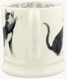 Emma Bridgewater Cats Black & White Cat 1/2 Pint Mug