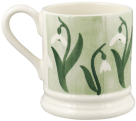 Emma Bridgewater Snowdrops in the Woods 1/2 Pint Mug