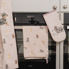 Wrendale Designs Single Oven Glove 'A Dog's Life'