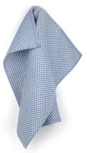 Bunzlau Tea Towel Small Check Royal Blue