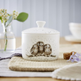 Wrendale Designs 'Owlets' Owl Small Lidded Storage Jar