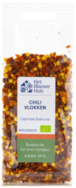 Het Blauwe Huis -Chili vlokken bio- 20 gram