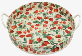 Emma Bridgewater Strawberries Large Handled Tin Tray