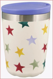 Chilly's Coffee Cup 340 ml Emma Bridgewater Polka Star -mat met reliëf-