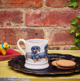 Emma Bridgewater Dogs Black & Tan Dachshund 1/2 Pint Mug