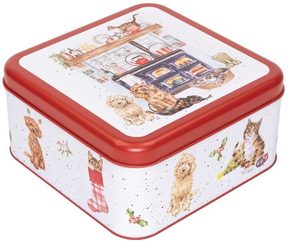 Wrendale Designs Christmas Tin 'Country Kitchen'