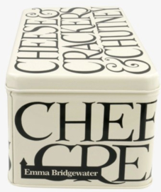 Emma Bridgewater Black Toast - Long Rectangular Tin -langwerpig-