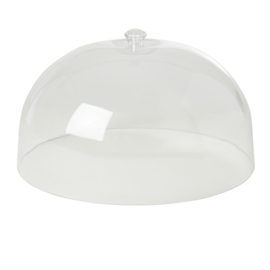 Rice Plastic Clear Dome for Melamine Cake Stand - Stolp