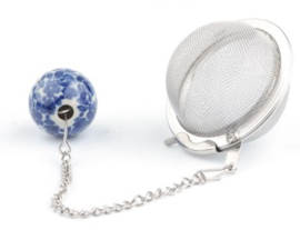 Bunzlau Tea Ball Indigo