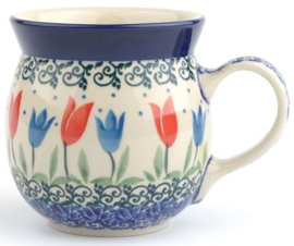 Bunzlau Farmers Mug 240 ml Tulip Royal -Limited Edition-