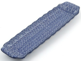 Bunzlau Baquette Dish 50,5 x 13,5 cm Indigo