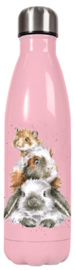 Wrendale Designs 'Piggy in the Middle' Water Bottle 500 ml