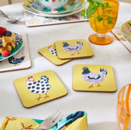 Ulster Weavers Coasters - Chick Chicken - set of 4