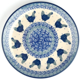 Bunzlau Plate Ø 20 cm Chicken -Limited Edition-