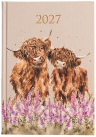 Wrendale Designs Desk Diary 2027 - met harde kaft