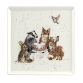 Wrendale Designs 'Woodland Party' Square Plate