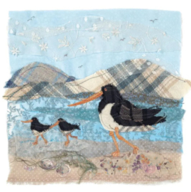 Emma Ball Greeting Card - Oystercatchers
