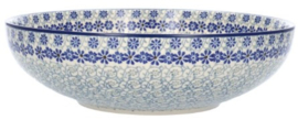 Bunzlau Serving Bowl 2650 ml Ø 27 cm Blue Fountain