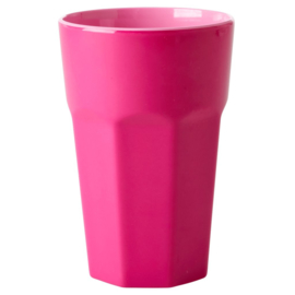 Rice Tall Melamine Cup - Fuchsia & Soft Pink