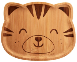 Sass & Belle Woodland Tiger Plate - 100% Bamboo