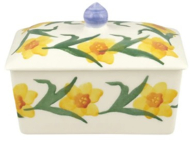 Emma Bridgewater Windblown Daffodils - Small Butter Dish