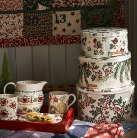 Emma Bridgewater Hawthorn Berries Set Of 3 Round Cake Tins