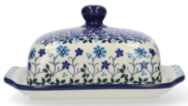 Bunzlau Butter Dish with Plate Spring Hill
