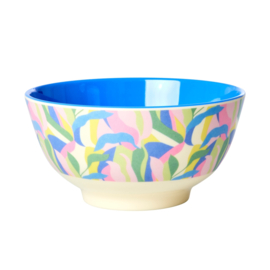 Rice Medium Melamine Bowl - Jungle Fever Print