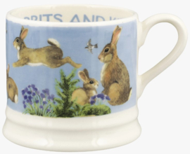 Emma Bridgewater Bright New Morning - Rabbits & Kits Small Mug