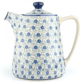 Bunzlau Teapot Straight 1000 ml Flower Fountain