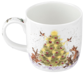 Wrendale Designs 'Oh Christmas Tree' Mug