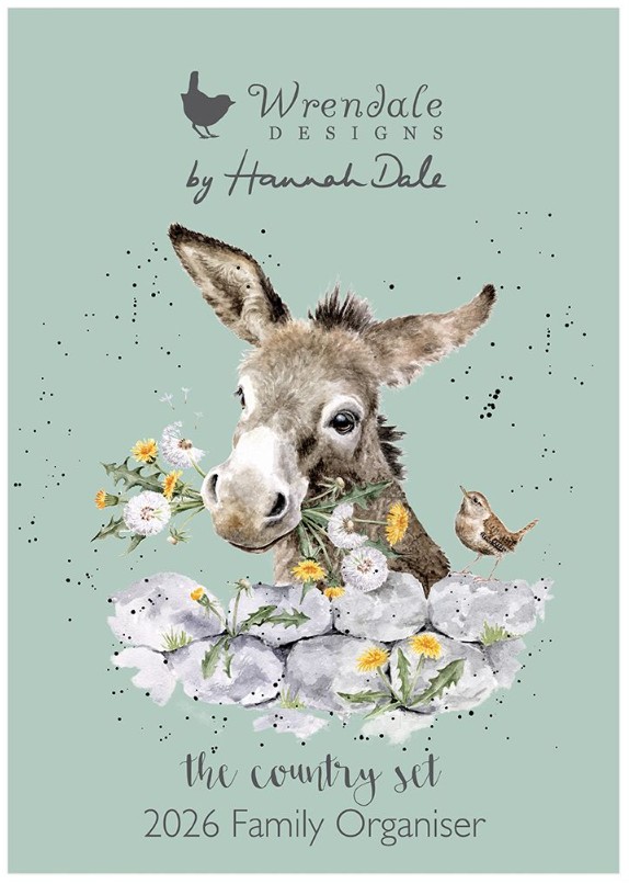 Wrendale Designs Family Calendar 2026