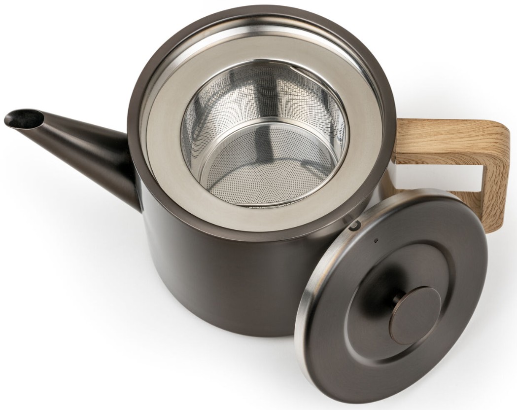 Bredemeijer Theepot Duet Design - Narvik 1,1L -Metallic Grijs- *b-keuze*