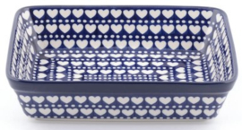 Bunzlau Oven Dish Rectangular 3870 ml 25,5 x 7,5 x 32 cm - Blue Valentine