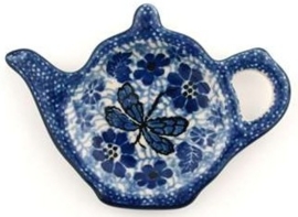 Bunzlau Teabag Dish Teapot Dragonfly