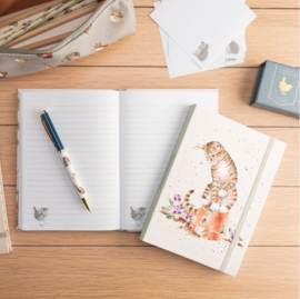 Wrendale Designs Notebook - B6 'Hide and Squeak' Cat