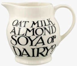 Emma Bridgewater Black Toast Soya Or Dairy 1/2 Pint Jug