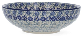 Bunzlau Serving Bowl 610 ml Ø 17 cm Blue Fountain