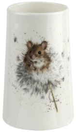 Wrendale Designs 'Country Mice' Vase -14,6 cm hoog-