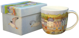 Emma Ball Mug with Gift Box - Harbour -mok met rond oor-