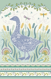 Ulster Weavers Cotton Tea Towel - Woodland Goose