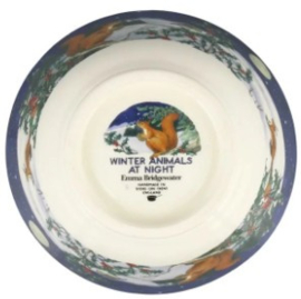 Emma Bridgewater - Winter Animals - Midnight Squirrel - Small Old Bowl