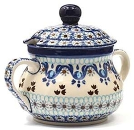 Bunzlau Sugar Bowl - Marrakesh